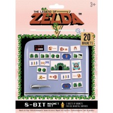 Магниты Legend of Zelda Retro Magnets (20шт), ,